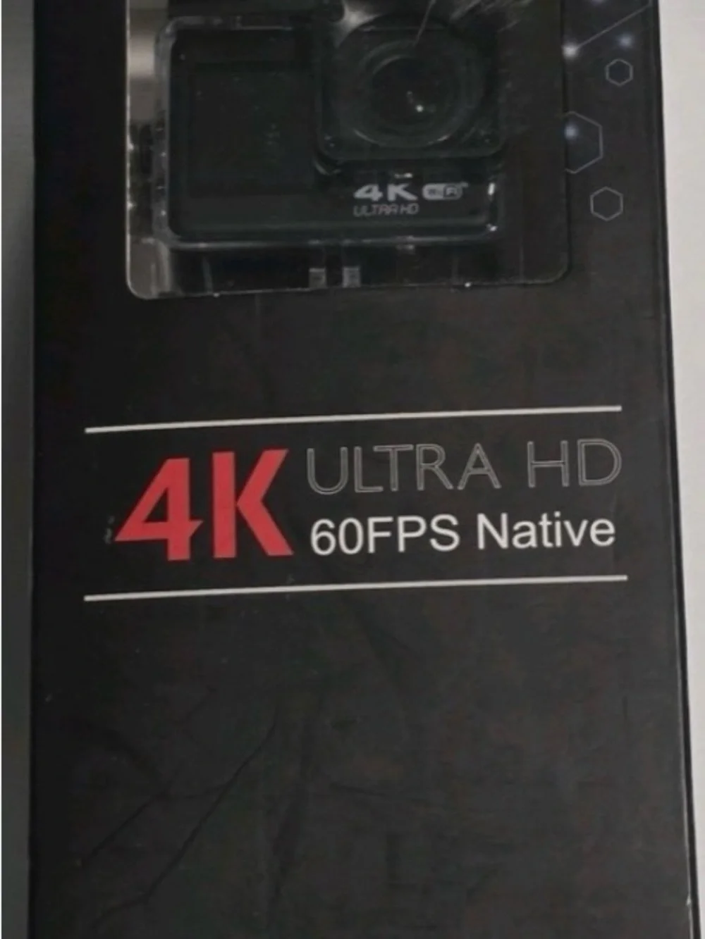 4K Ultra HD 60FPS Native Action Camera - New in original box unopened